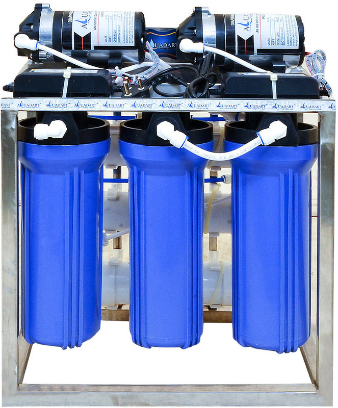 AquaDart 50 LPH Commercial Water Purifier Plant Stainless Steel With TDS Adjuster 50 L RO Water Purifier(Blue)