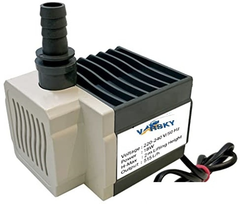 FTC ELECTRICALS 18 Watt Submersible Water Pump - 220-240V/50 Hz Cooler Pump Water Aquarium Pump(125 cm)