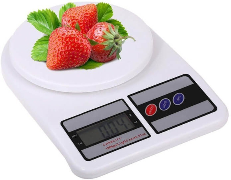 utkrist Kitchen Scale Balance Multi-purpose weight measuring machine Weighing Scale Weighing Scale(White)