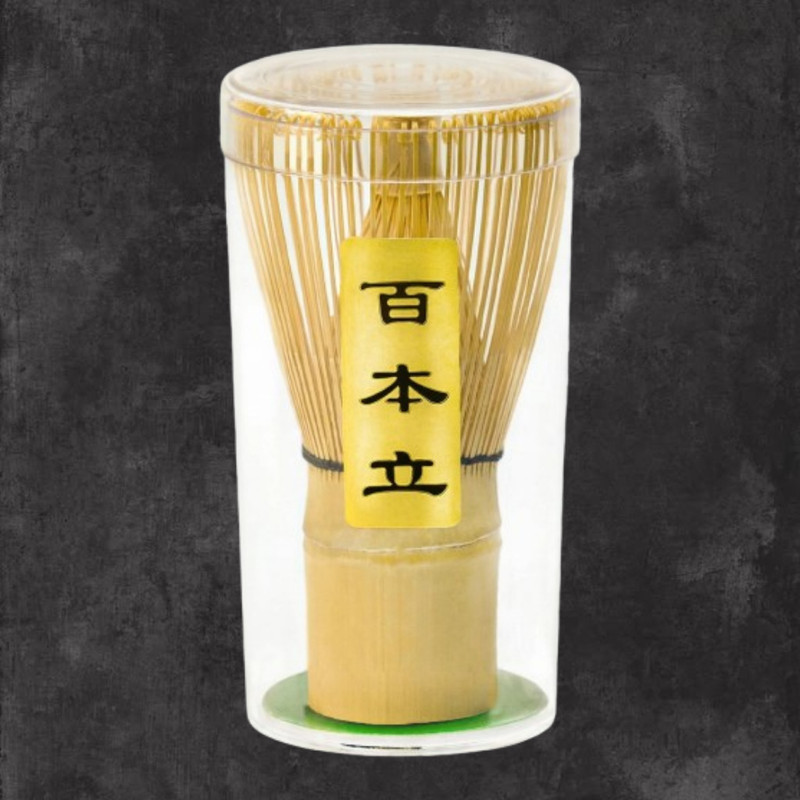YJENTERPRISE High-Flex Bamboo Whisk for Smooth and Balanced Tea Mixing Bamboo Balloon Whisk