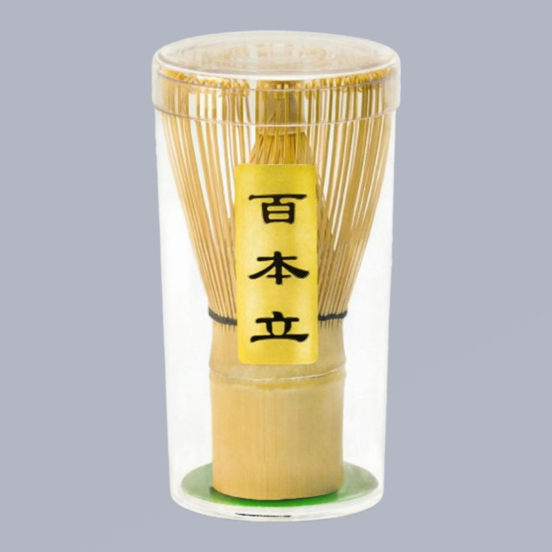 Sueriv Precision Hand-Cut Whisk for Consistent Tea Lather Results Bamboo Balloon Whisk