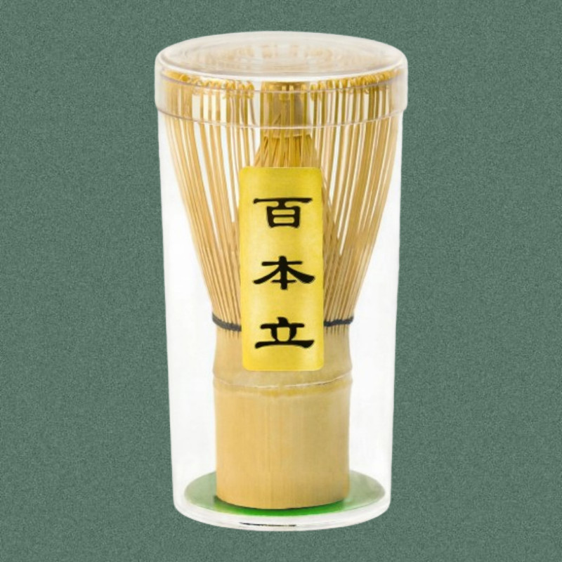 Jrvent Fine-Grain Bamboo Whisk for Enhancing Matcha Aroma and Taste Bamboo Balloon Whisk