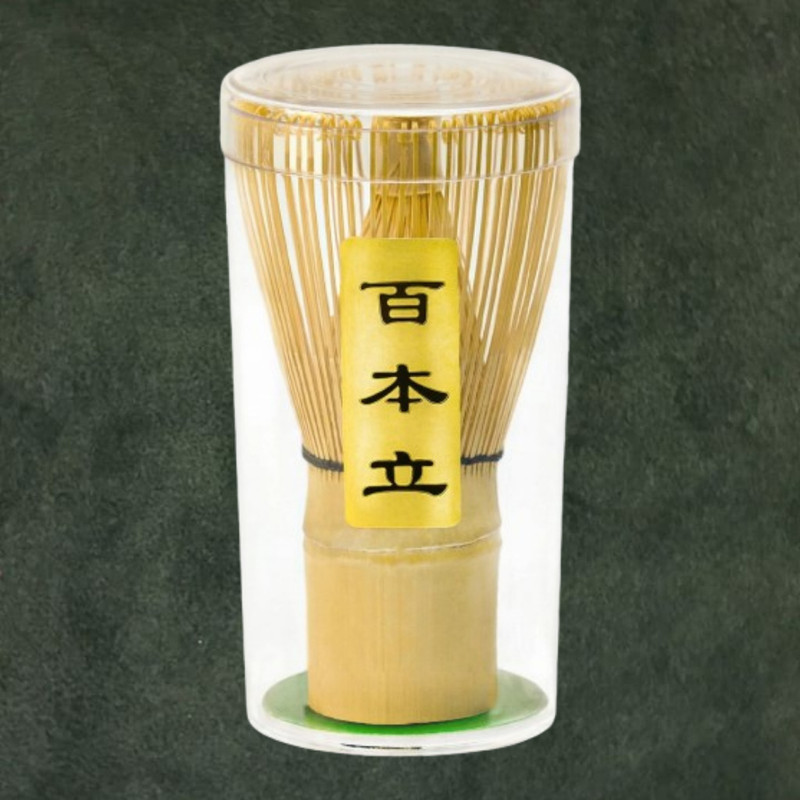 Raghuvanshi Professional Grade Whisk for Traditional Matcha Preparation Bamboo Balloon Whisk