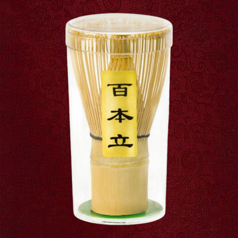 Jrvent Traditional Bamboo Whisk for Achieving Even Tea Consistency Bamboo Balloon Whisk