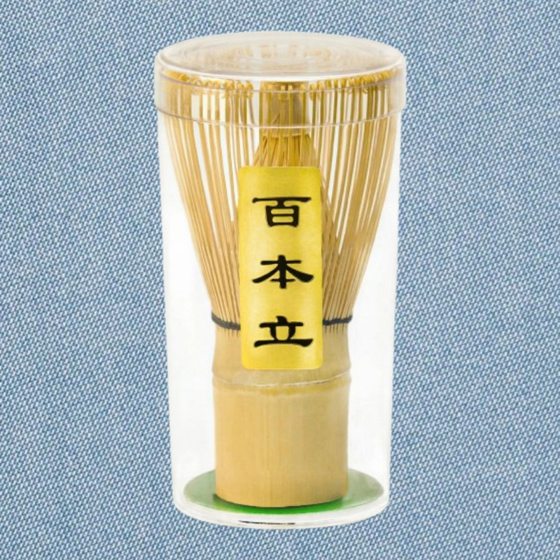 YJENTERPRISE Durable Natural Whisk with Crystal Clear Impact-Resistant Case Bamboo Balloon Whisk