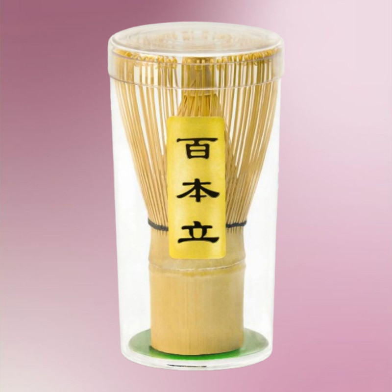 YJENTERPRISE Natural Fiber Whisk for Whisking Premium Powdered Green Tea Bamboo Balloon Whisk