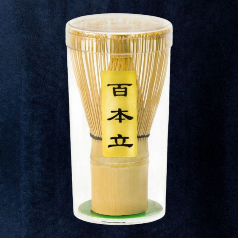 Raghuvanshi Traditional Whisk for Whisking High-Grade Matcha Tea Powder Bamboo Balloon Whisk