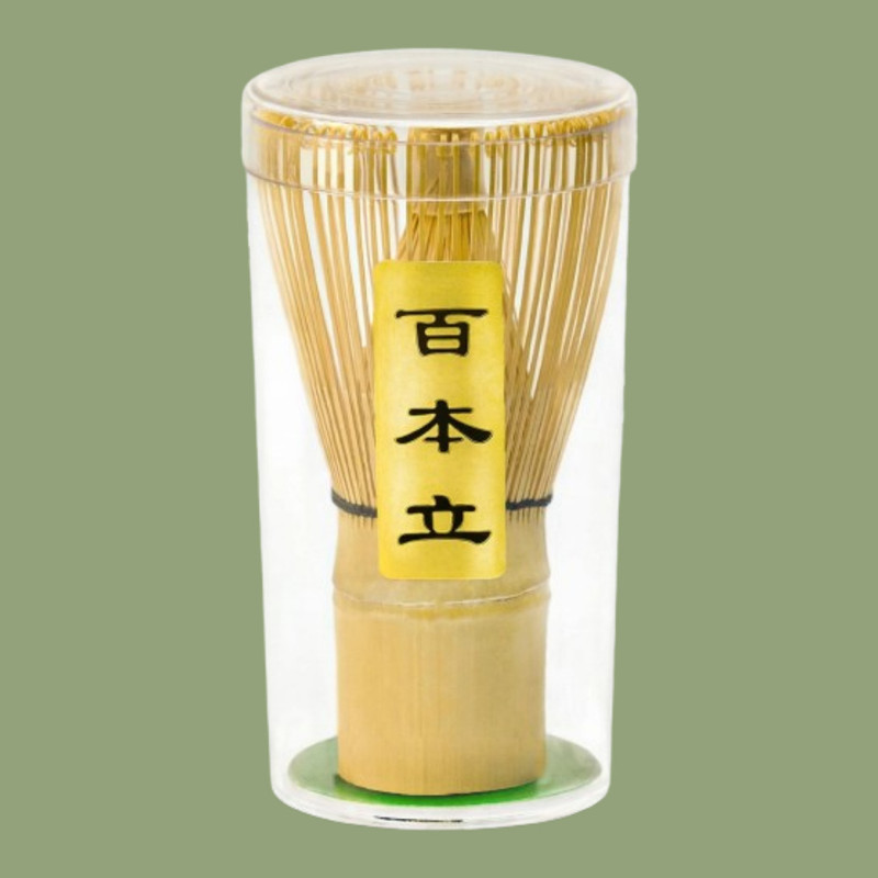 Raghuvanshi High-Performance Bamboo Whisk for Smooth Tea Powder Dispersion Bamboo Balloon Whisk