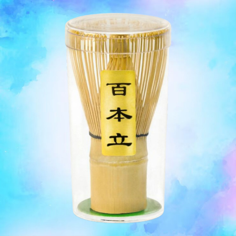 Sueriv Handmade Bamboo Whisk for Creating Authentic Tea Bubbles Bamboo Balloon Whisk