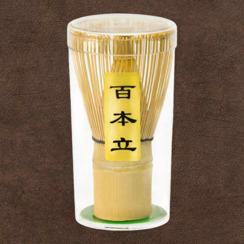 Raghuvanshi High-Froth Bamboo Whisk for Preparing Rich Green Tea Bowls Bamboo Balloon Whisk