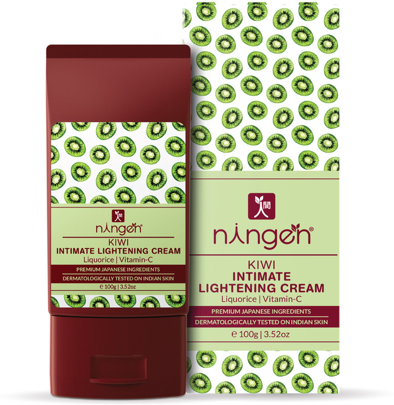 Ningen Kiwi Intimate Lightening Cream | Skin Lightening Intimate Cream(100 g)