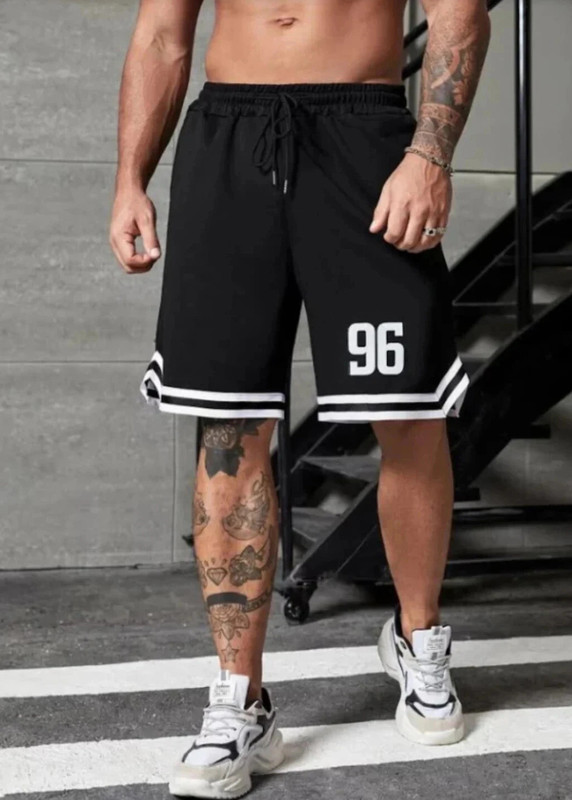 Bellwit Solid Men Black Sports Shorts