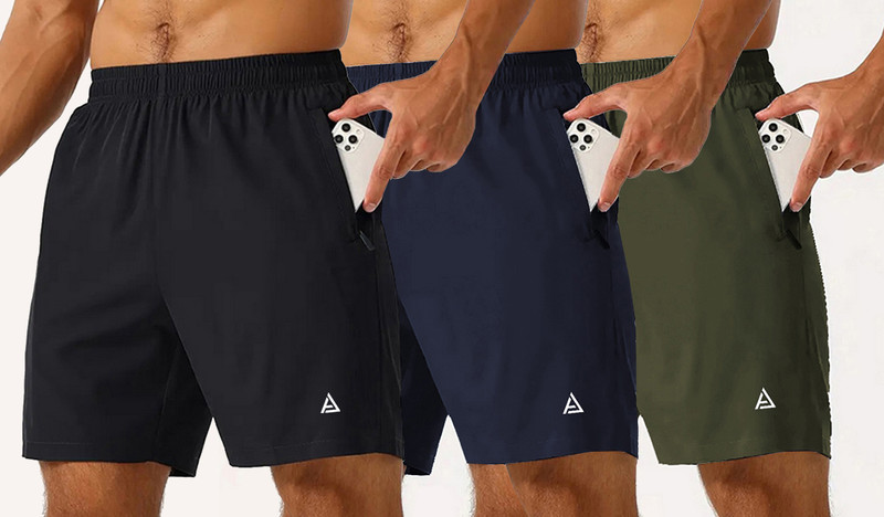AVOLT Solid Men Multicolor Sports Shorts, Gym Shorts, Basic Shorts, Regular Shorts, Running Shorts