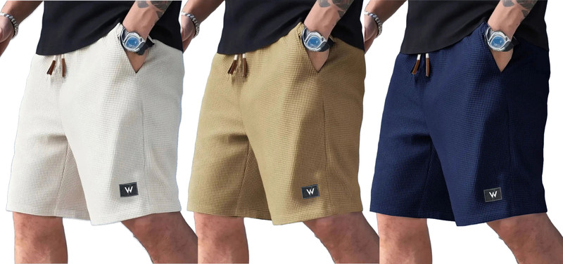 Darshana Creation Self Design Men Reversible Multicolor Boxer Shorts