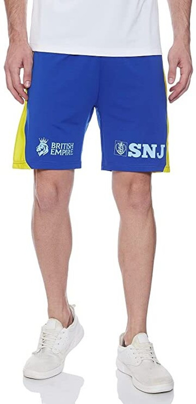 playR X Chennai Super Kings Solid Men Dark Blue Sports Shorts