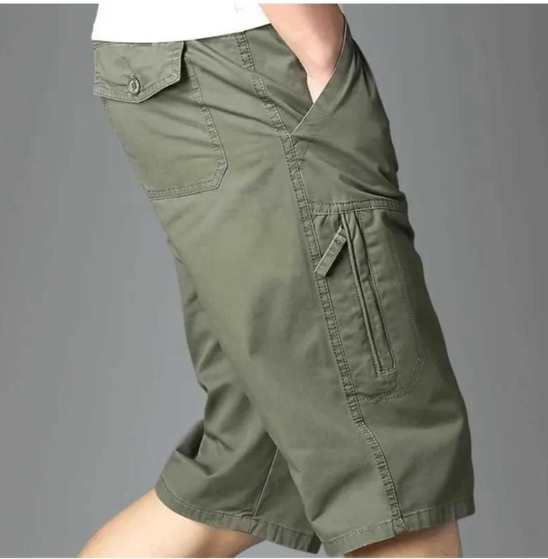 Ganeshenter Solid Men Black Cargo Shorts