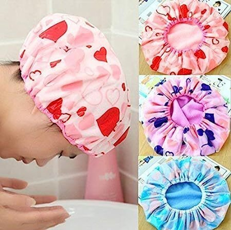 KIRA Reusable Bathroom Shower Caps for Women