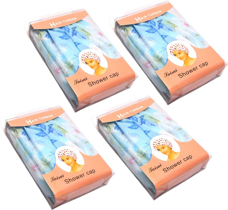 SJ Elastic Water Proof Shower Cap