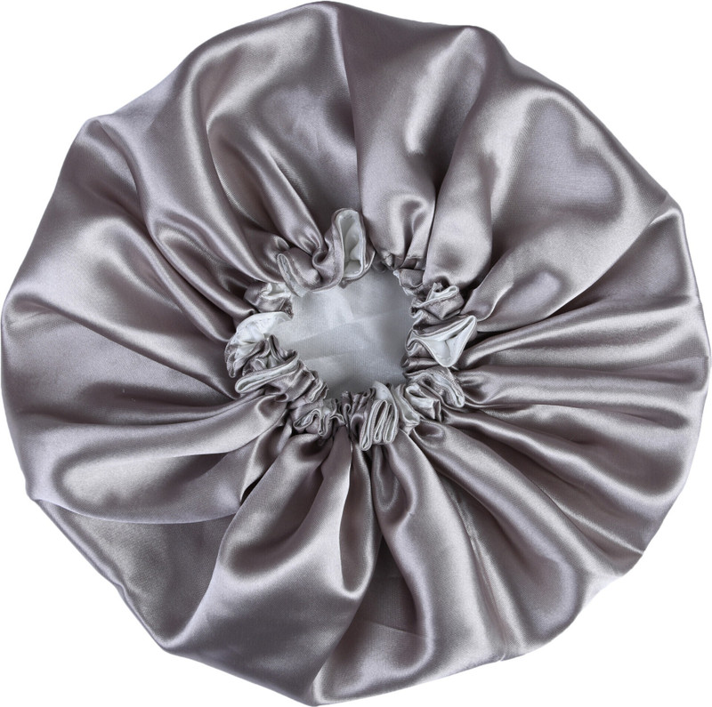 NNR Silk Satin Hair Bonnet|Reversible Double Layered Sleep Cap Night Hat for Women