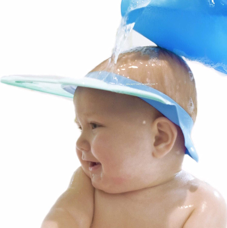 PARATPAR MALL Safe Soft Bathing Baby Hair Wash Cap For Children, Baby Bath Cap