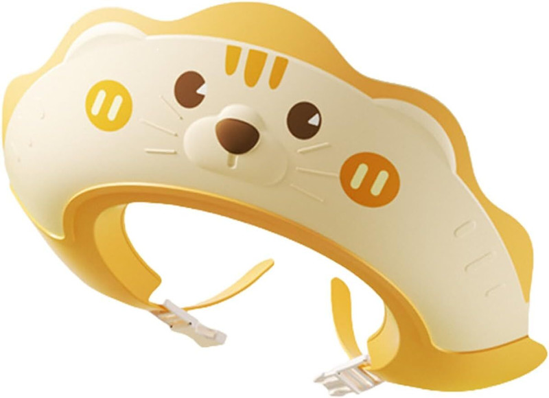 AR Jouiet Mansion Baby Shower Cap Lion Baby Shampoo Cap with Adjustable Silicon Strap For Kids