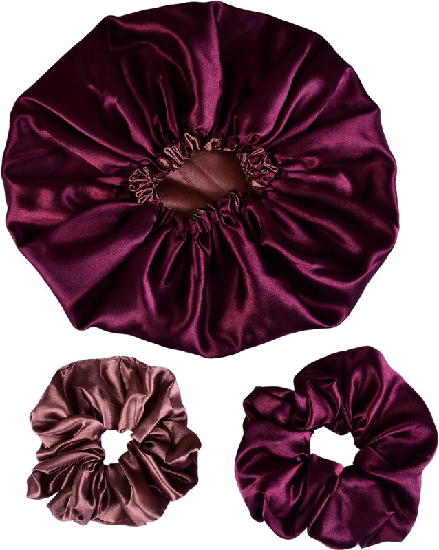 NNR SATIN SILK DUAL BONNET & SCRUNCHIES COMBO-22_2