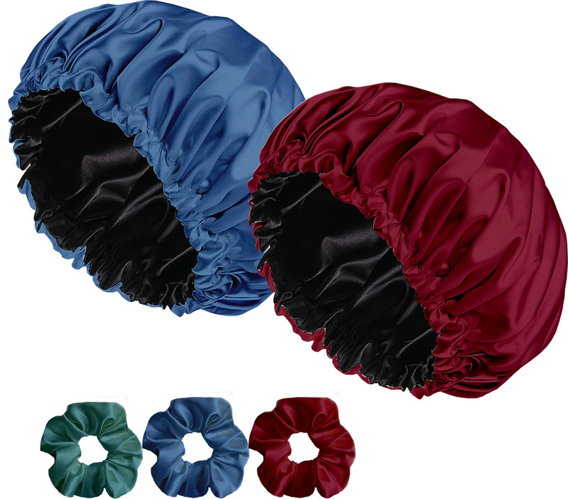 Avirons Satin Bonnet for Curly Hair| Night Cap for Women Size: Standard