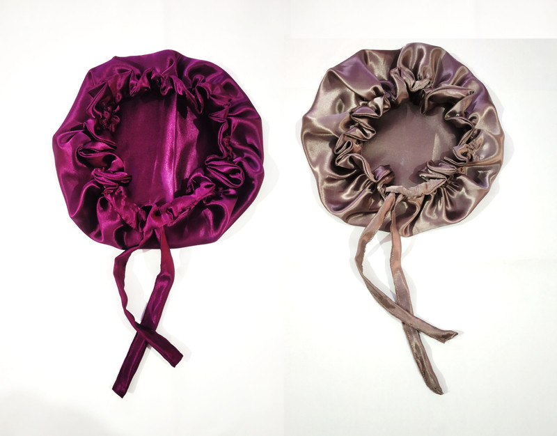 SYHRIC Satin Bonnet Silk Bonnet Hair Bonnet for Sleeping for Women Curly Natural Hair
