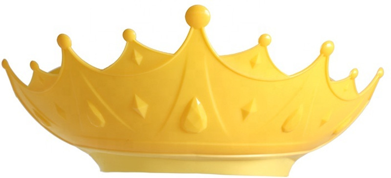 Adore Knight- The Crown Shampoo Hat- Adjustable Buckle- Ergonomic- Non slip- Yellow