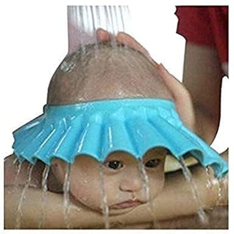 Dfasion Baby Shower cap | Baby Shower Bathing Protection Cap 37