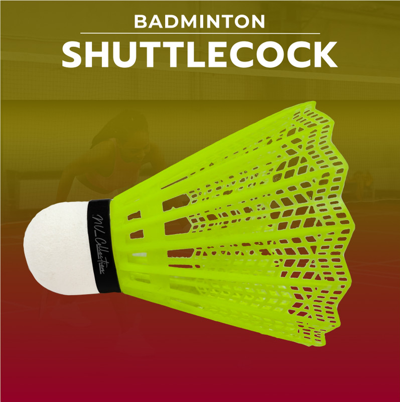 CTC CREATION Badminton Shuttlecock made with High Quality Plastic Indoor & Outdoor Practice Plastic Shuttle - Multicolor(Medium, 77, Pack of 10)