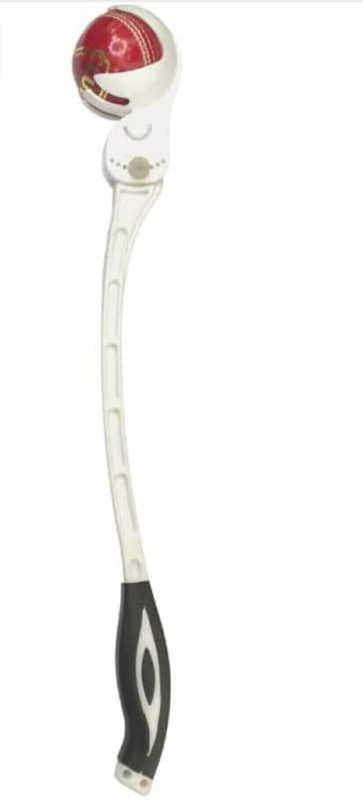 Dinetic Sidearm Ball Thrower for Batting & Fielding Practice with Sidearm Ball Thrower(White)