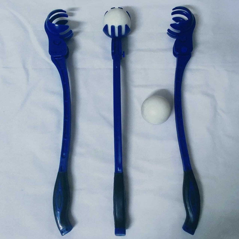 Fitdex sidearm ball thrower Sidearm Ball Thrower(White, Blue)