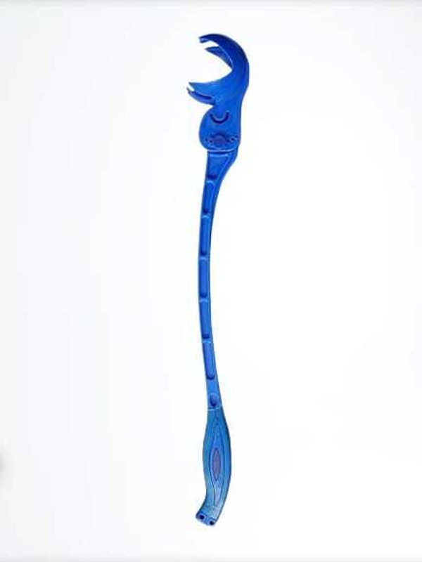 gamers hub Side Arm Adjustable for Cricket Leather and Tennis Ball Sidearm Ball Thrower(Blue)