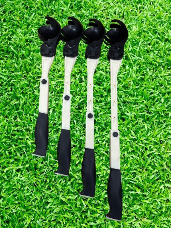 Dfix Swinging Cricket Throwing Stick Sidearm Ball Thrower(White, Black)