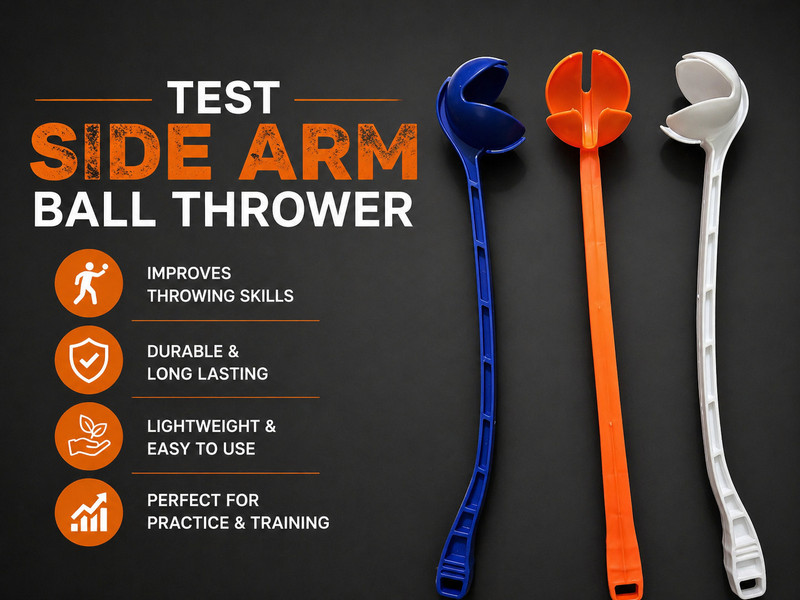 LARK Ball thrower Sidearm Ball Thrower(White)