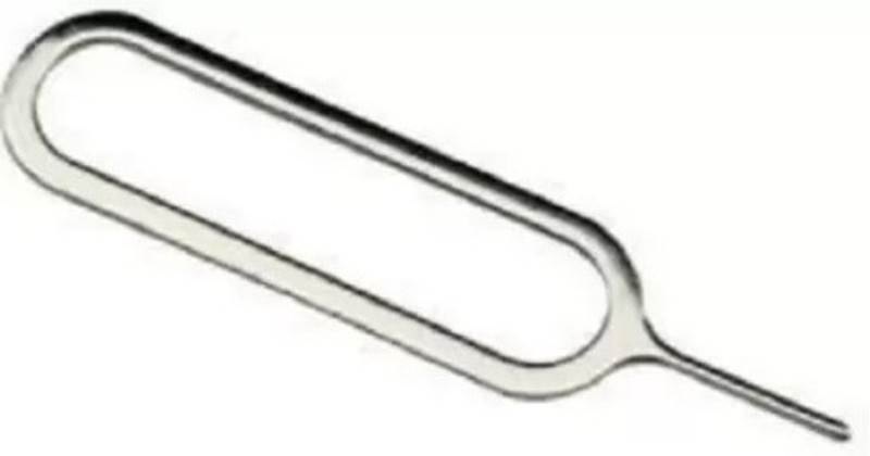 ZENIFY SIM Card Tray Open Eject Pin Removal Tool Needle Opener for All Mobile Phones Sim Adapter(Silver)