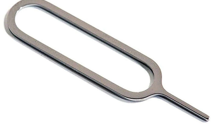 Sansuka Ejector Pin Key Open Tool for All Mobiles Andriod Sim Adapter(steel)