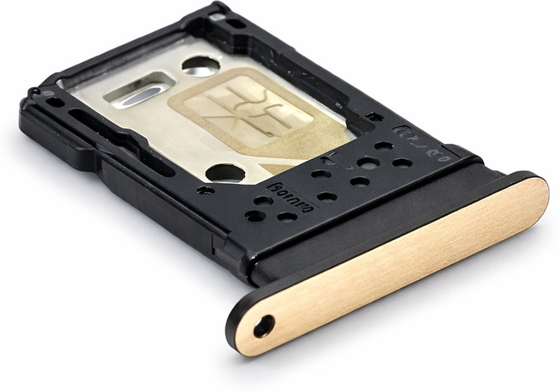 amox Sim Card Tray(Compatible With Vivo Y200e 5G [V2336] Gold sim and SD card Holder)