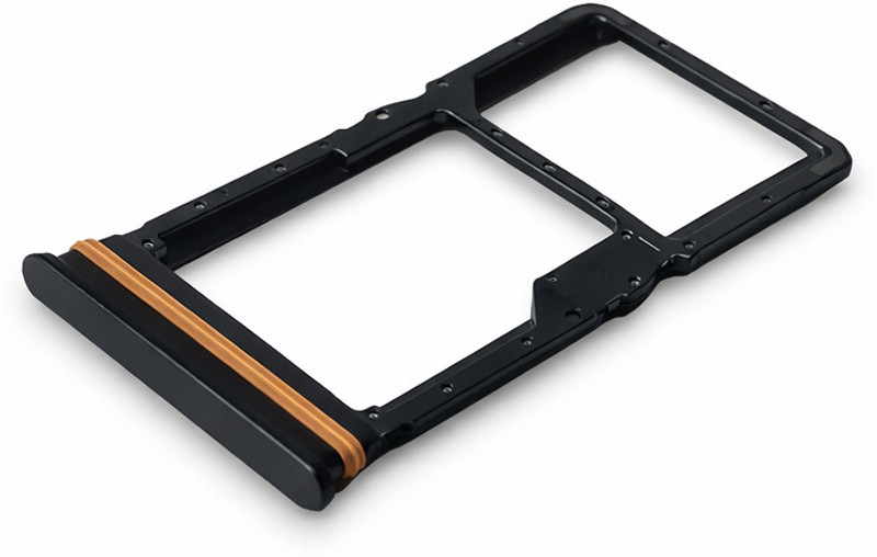 amox Sim Card Tray(Compatible With Poco M7 5G [24108PCE2I] Sim Holder and Slot (Black))