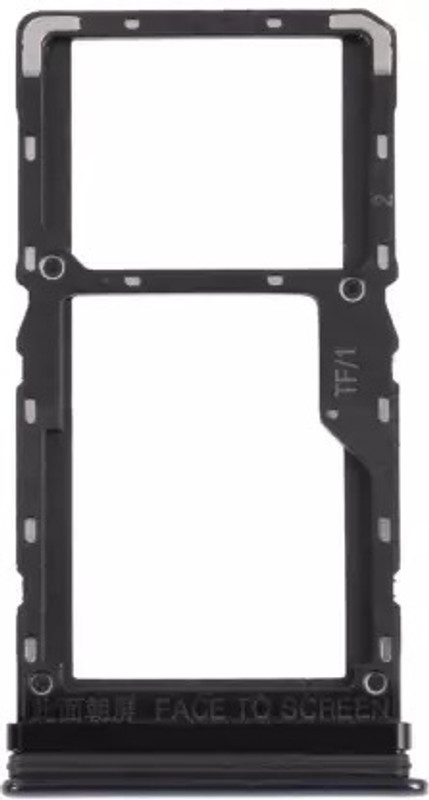 SPAREWARE Sim Card Tray(Compatible With Oneplus 8 Pro -Black)