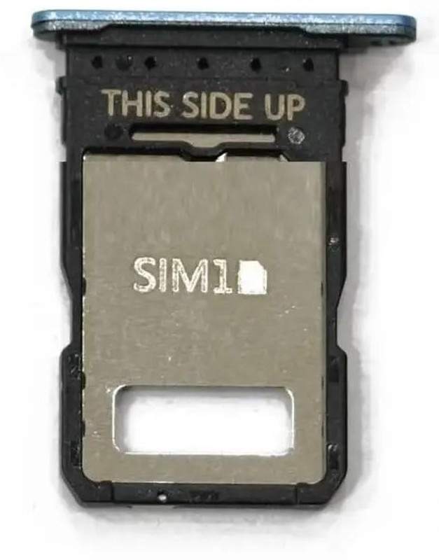 Hynaty Sim Card Tray(Compatible With MOTOROLA G96 5G (BLUE))