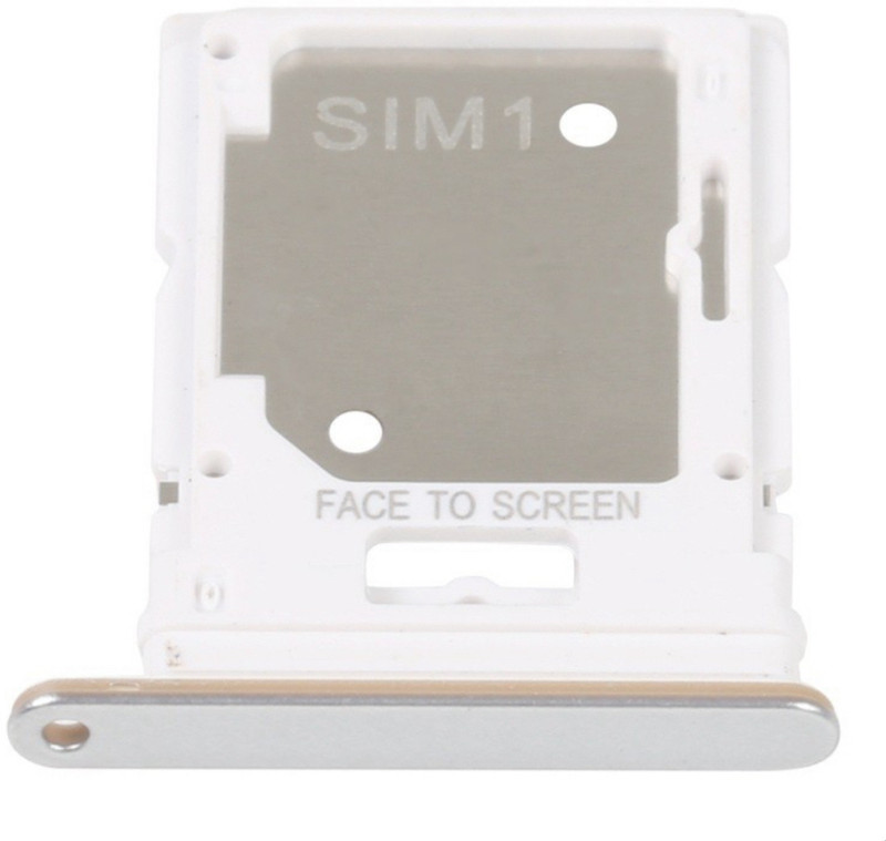 Norway Sim Card Tray(Compatible With iPhone12 white/Silver (Original))