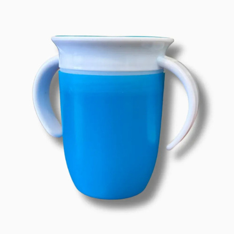 Mayil Safe Sip 360 Degree Training Cup(Blue)
