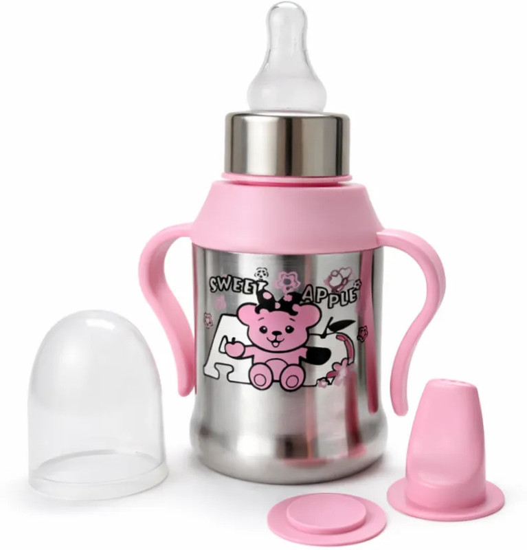 krishav Truemate Baby Feeding Sipper Bottle(Pink)