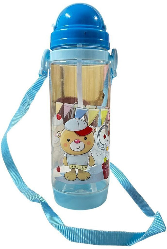Manish Enterprises School Water Bottle Picnic Bottle Kids Water Bottle Light Weight(Blue)