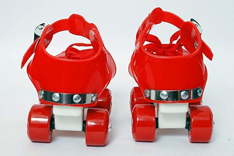 IJAYTOYS Quad Shoe Roller Skates Inline Skates Suitable for Age Group 7 to 11 Years Quad Roller Kids Size  3 UK - 6 UK(Adjustable, Advanced, Multicolor)