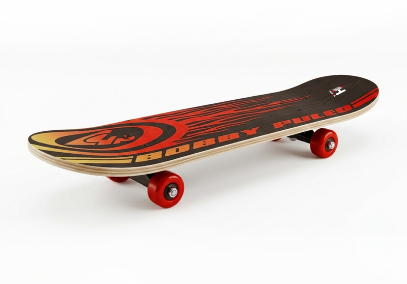 Heega Fire SkateBoard With High Speed Wheels 24 inch x 6 inch Skateboard(Multicolor, Pack of 1)