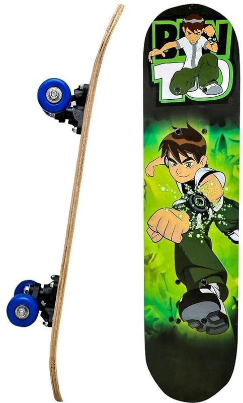 S.V.Enterprises c america Portable Handheld Skateboard, 24" Light Flashing 4 Wheels Skate Board 6 inch x 24 inch Skateboard(Multicolor, Pack of 1)