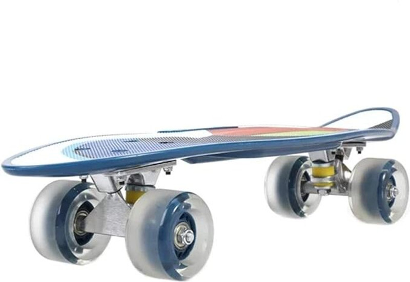 KRIVA Skateboard 12 inch x 12 inch Skateboard(Multicolor, Pack of 1)